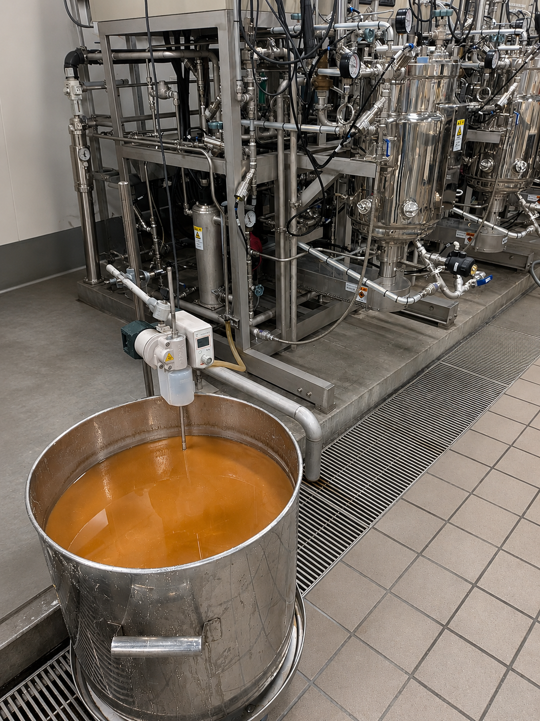 Microbial fermentation process at Biolinks